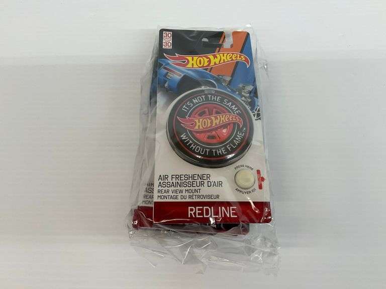 New Hot Wheels Redline 3D Air Freshener 4 Pack image