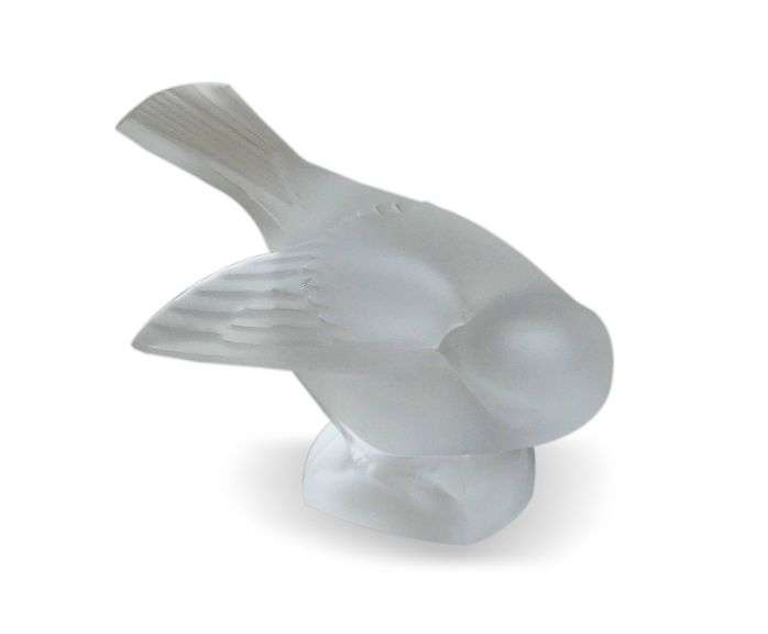 Signed Lalique France Bird Figurine image