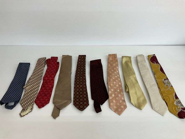 Designer Necktie Collection - Gino Marconi, Pierre Cardin, and Others image