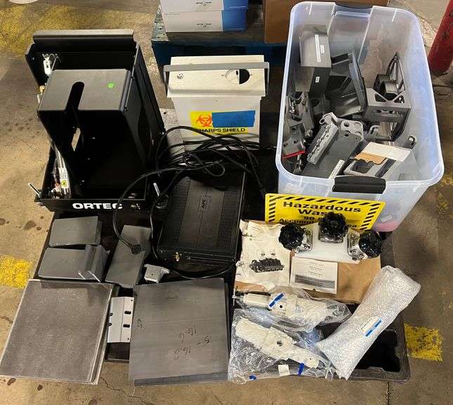 Pallet of Industrial Parts and Equipment - See Description image