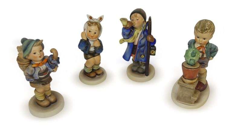 Four Goebel Hummel Figurines image