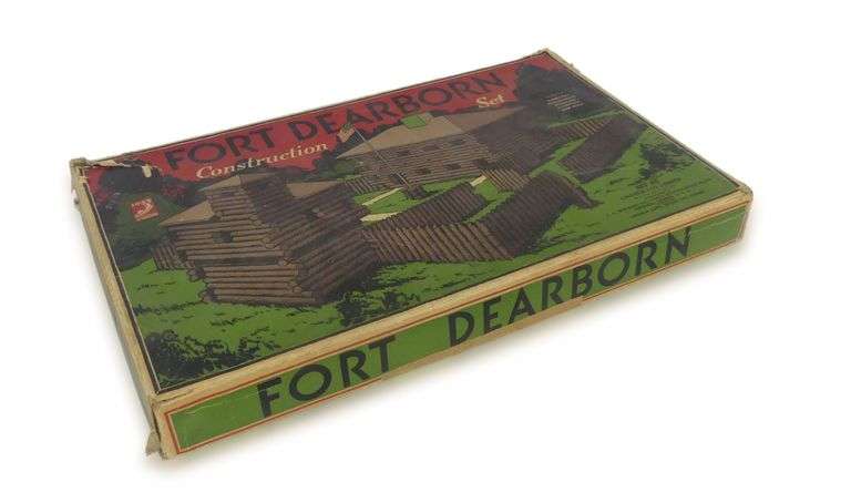 Fort Dearborn Construction Set Toy from Century of Progress Exposition image