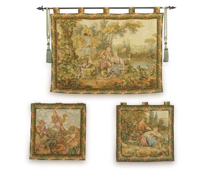 Set of Three Woven Tapestries image