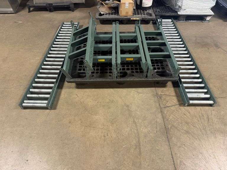 Roller Conveyor 38 x 69 x 12 in. image