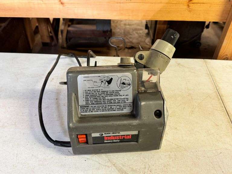 Black & Decker Industrial Heavy Duty Drill Bit Sharpener - Model 4300 image