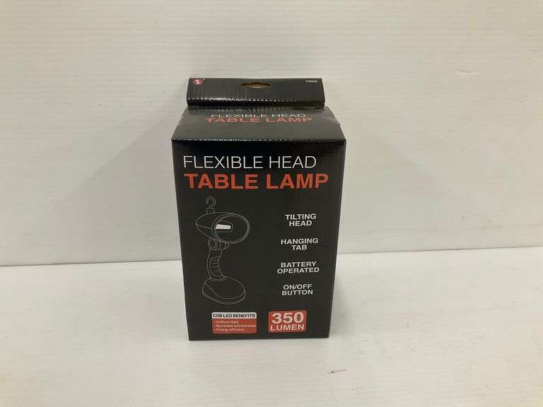 New Flexible Head Table Lamp - 350 Lumen image