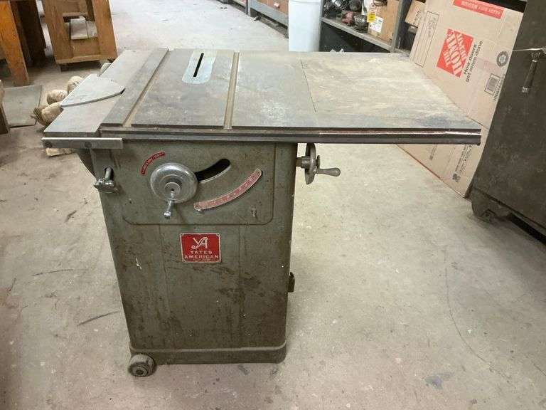 Yates American Combination Sander & Joint Saw ... 34 x 48 x 20 in. image