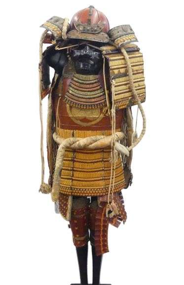 Traditional Japanese Samurai Armor Set image