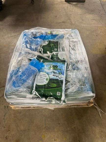 Pallet of Arctic Eco Green Ice Melter ... Approximately 15 Bags ... 44 lbs. Per Bag image