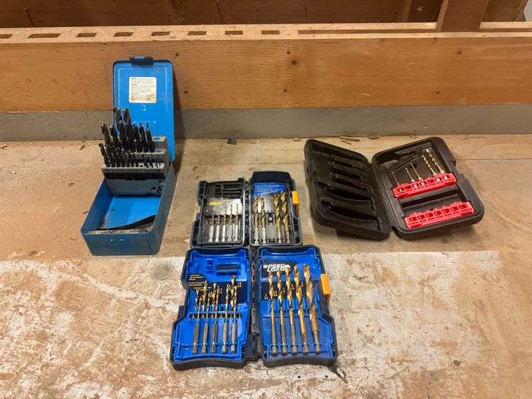 Drill Bit Sets Including Craftsman and Ryobi image