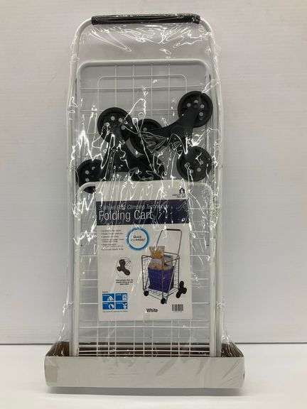 New 3-Wheel Stair Climbing Folding Cart image