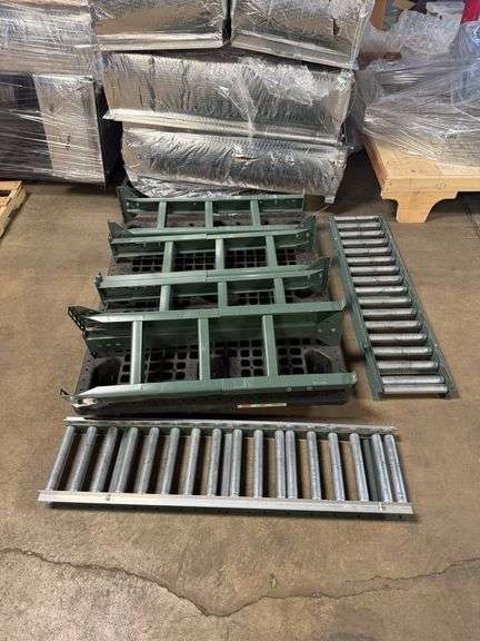 Ashland Conveyor Roller Table Sections and Supports ...  38 x 47 x 12 in. ... See Description image