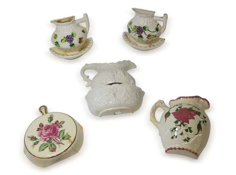 Five Wall Pocket Vases image