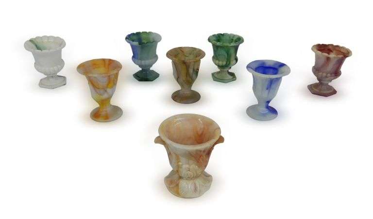 Blenko and Other Miniature Vintage Glass Vases image