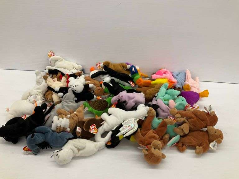 Group of Ty Beanie Babies - Variety of Animals image