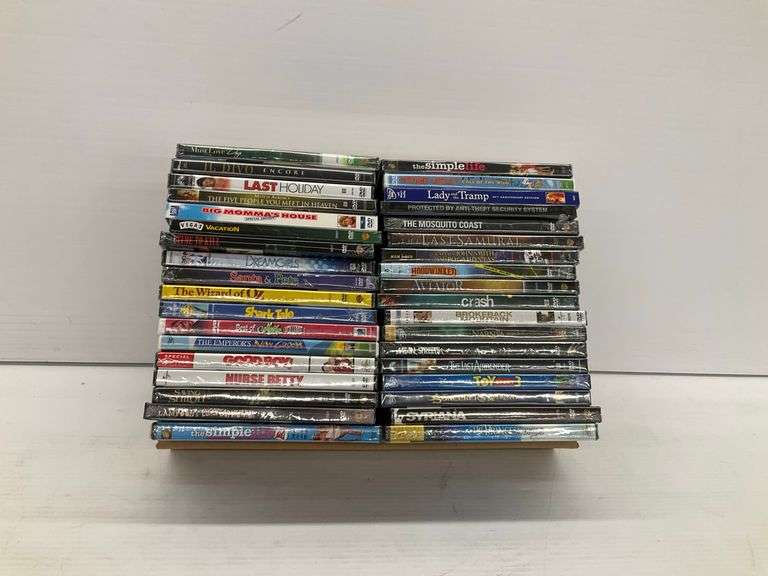 Group of Primarily Sealed DVDs - Over 30 Titles image