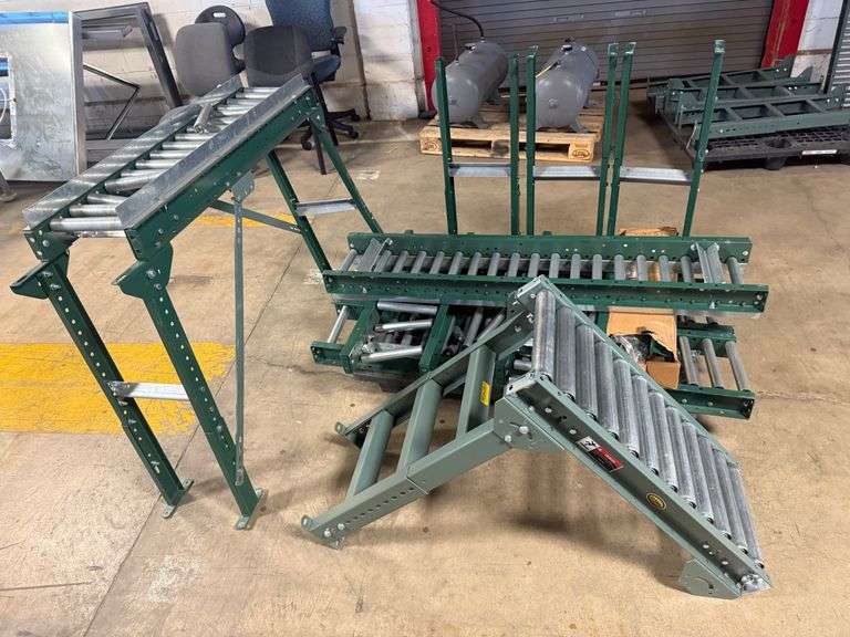 Pallet Roller Conveyor Sections and Supports image