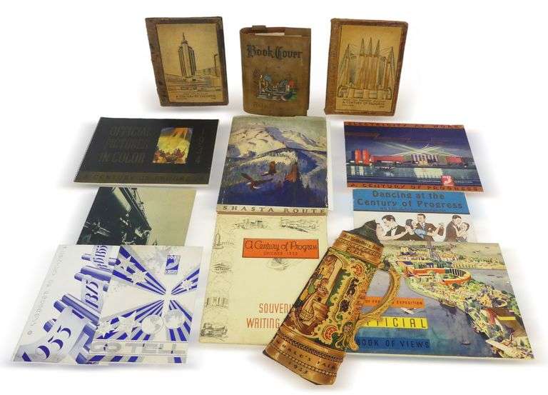 1933-1934 Chicago Century of Progress World's Fair Memorabilia Lot image