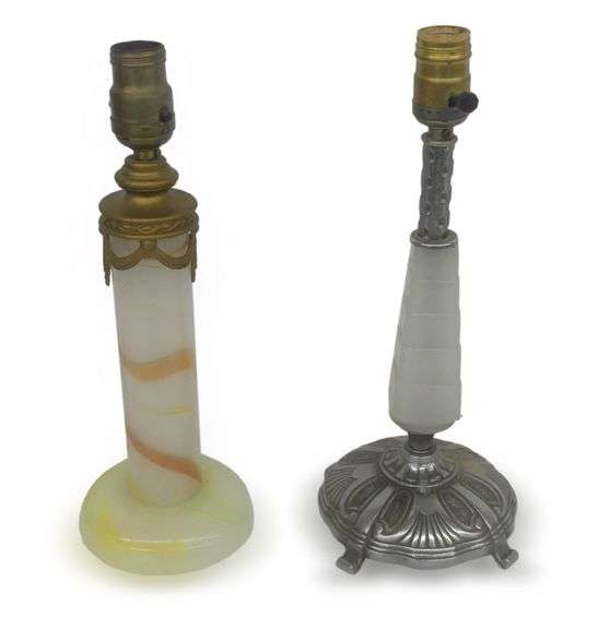 Two Different Vintage Table Lamps image