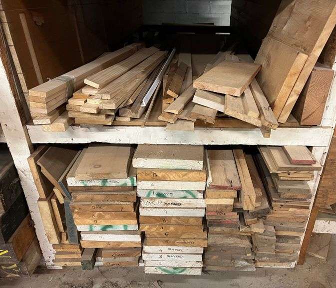 Mixed Lumber Assortment - Various Sizes and Wood Types image