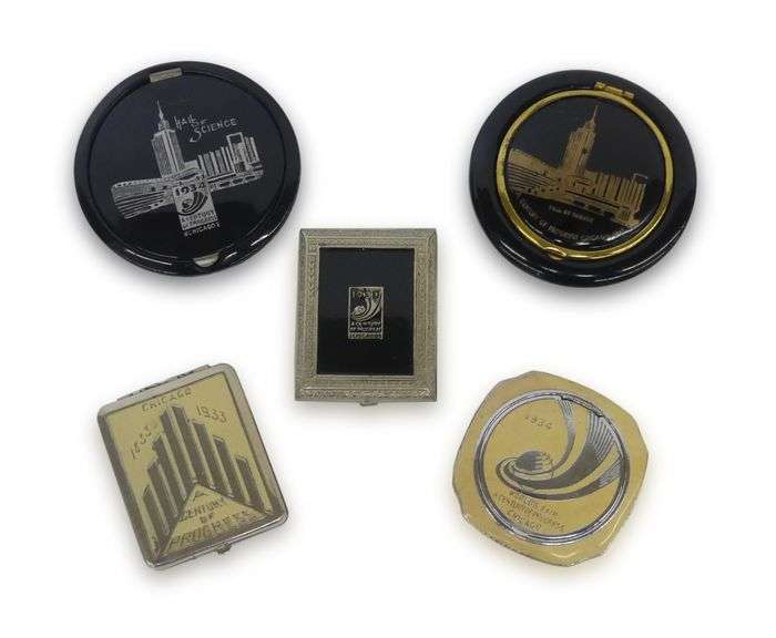 1933-1934 Chicago World's Fair A Century of Progress Souvenir Group of Five image