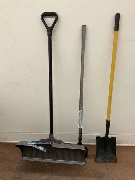 Garden Shovel, Spade, and Snow Pusher Tool image