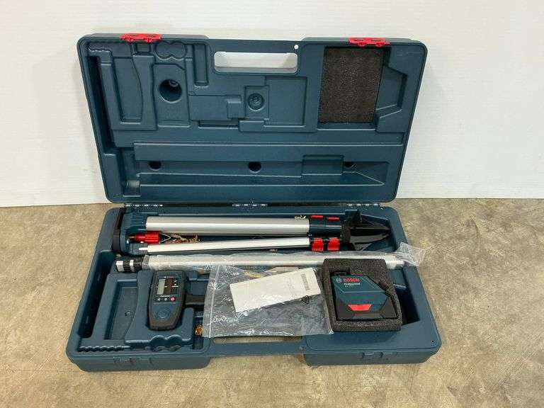 Bosch GLL 150 E Professional Laser Level Kit with LR3 Receiver & Tripod, works image
