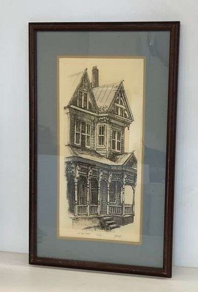 "267 Park Avenue" Signed and Framed Print by Atlanta Artist Jim Yarbrough image
