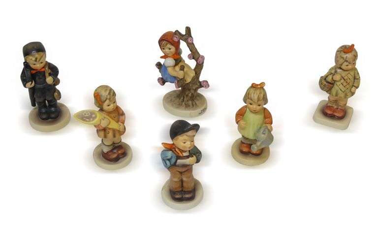 Six Goebel Hummel Figurines image