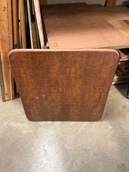 Two Folding Multi Use Tables ... 30 x 36 x 32 in. image