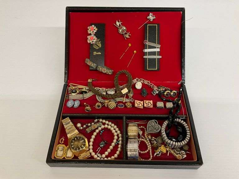 Costume Jewelry, Victorian Hair Jewelry, Cufflinks, Watches, and More image
