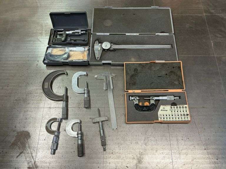 Various Micrometers and Calipers image
