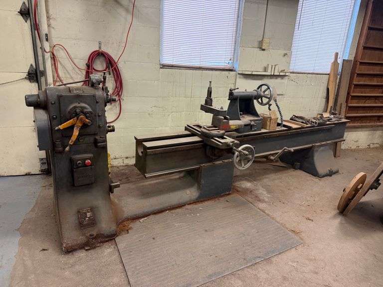 Wadkin Ltd. Wood Lathe with Accessories ... 48 x 152 x 24 in. image