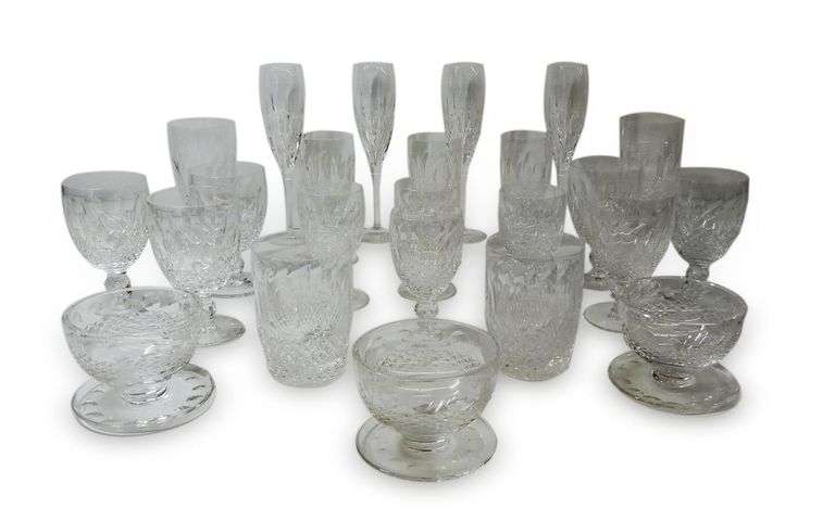 Waterford Colleen Pattern 24-Piece Glassware Set image