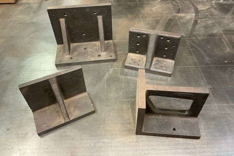 Lot of Four Assorted Metal Blocks image