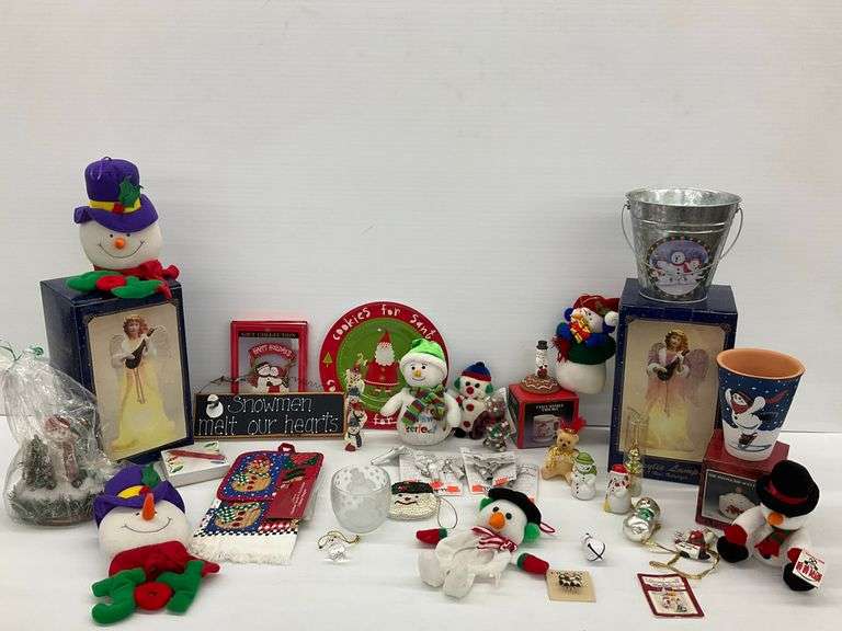 Angels, Snowmen, Scent Keeper, and Other Christmas Decor image
