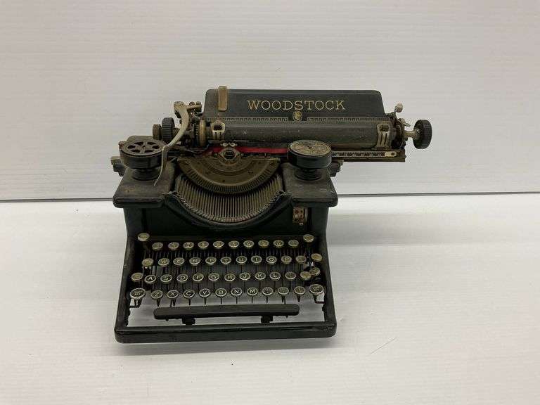 Vintage Woodstock Typewriter image