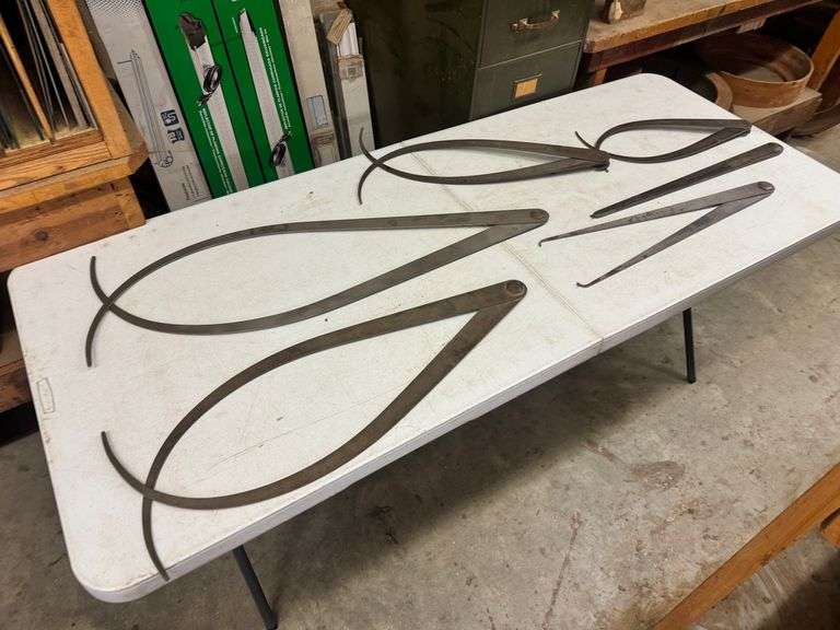 Assorted lot of Calipers and Gauges image