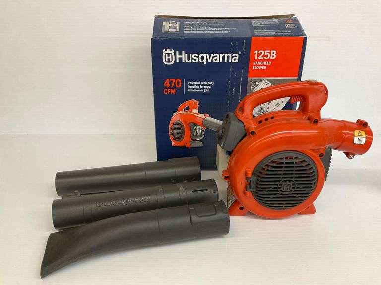 Husqvarna Model 125B - 28cc Leaf Blower in Box...170 MPH Wind Velocity image