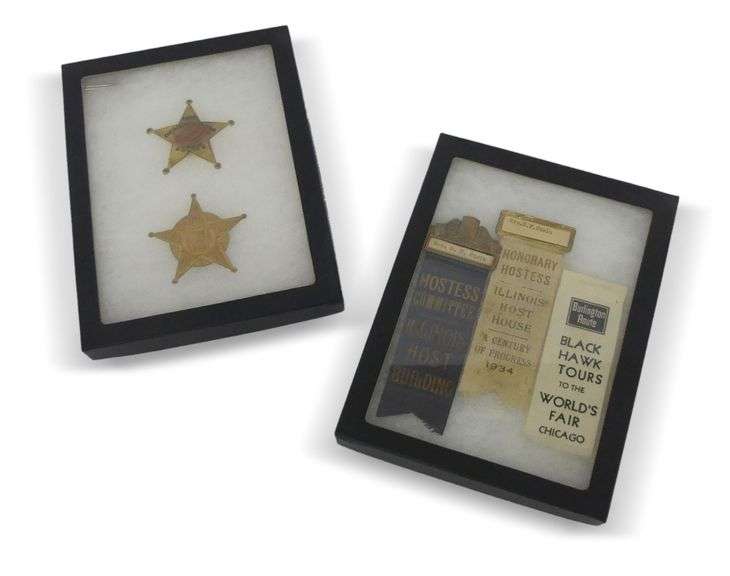 Century of Progress Chicago World's Fair Hostess Committee Badges and Memorabilia image