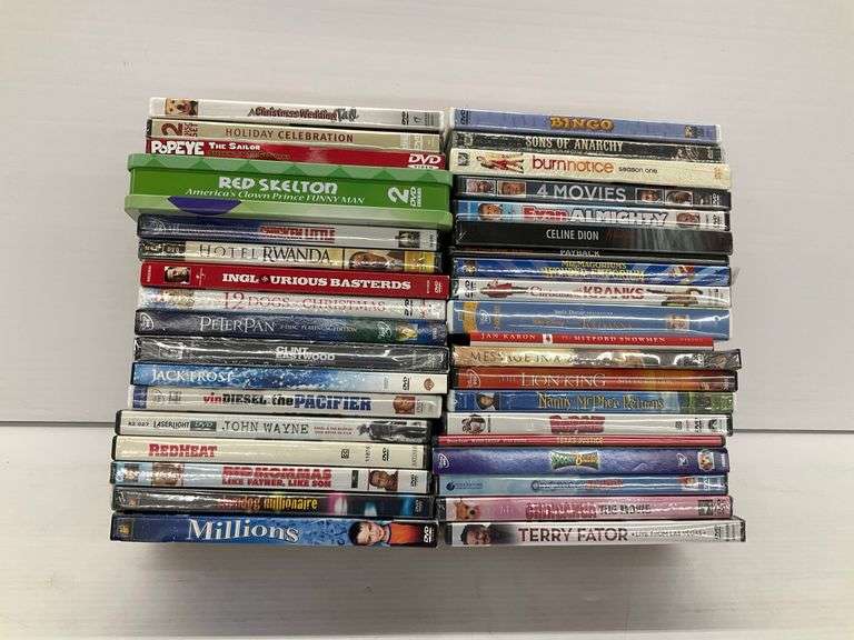 Primarily New DVD Movies - Over 35 Titles image