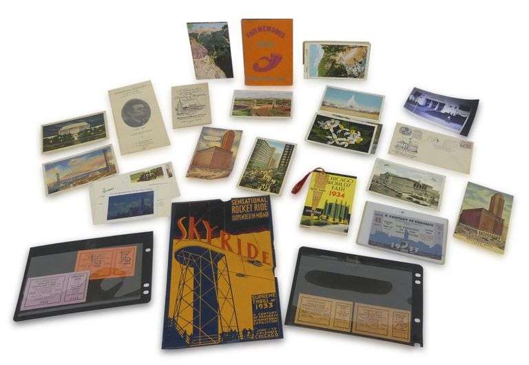 Chicago World's Fair 1933-1934 Souvenir Collection image