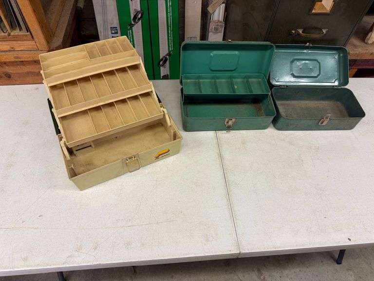 Assorted Tackle Boxes - Plano and Metal image