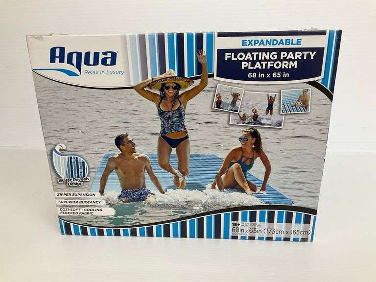New Aqua Expandable Floating Party Platform image