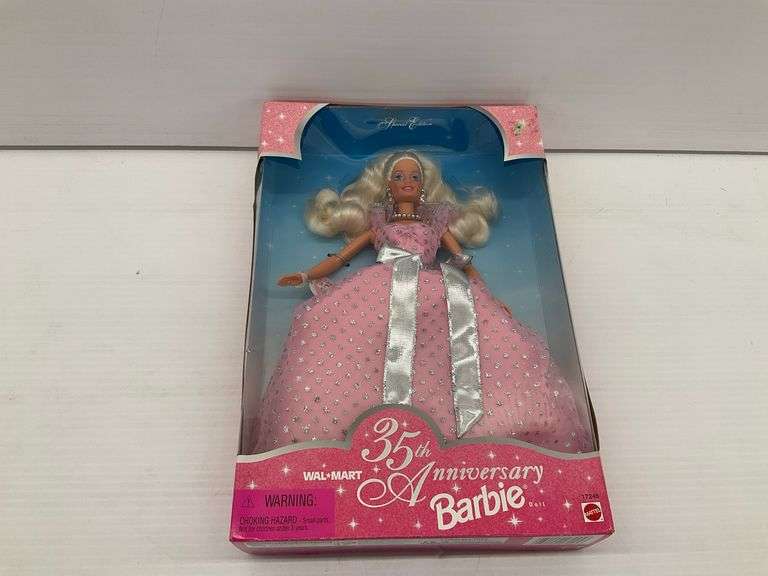 1997 Walmart 35th Anniversary Barbie Doll in Box image
