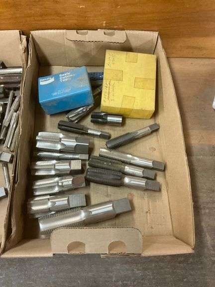 Assorted Thread Cutting Taps - Various Sizes and Brands image