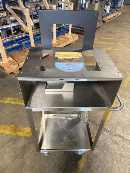 Custom Stainless Steel Rolling Cart  ... 46 x 24 x 18 in. image