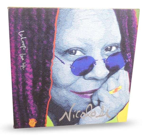 Joseph Nicolosi Signed & Autographed Giclee "Whoopi Love Life" image