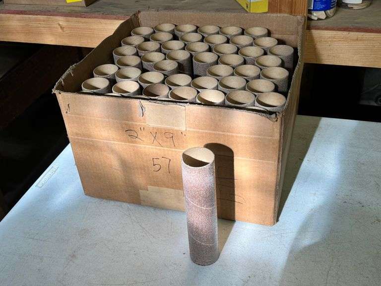 Group of 30+ Sanding Sleeves ... 2 x 9 in. image