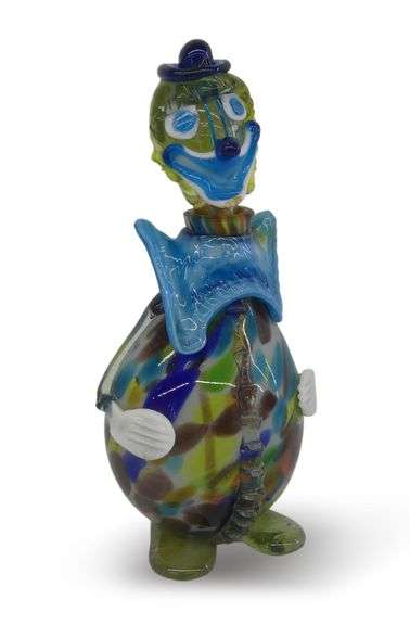 Murano Clown Glass Figurine image